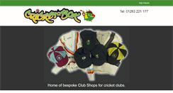 Desktop Screenshot of cricket-box.co.uk